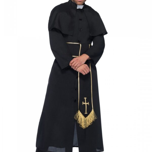 Costume Nero Da Prete