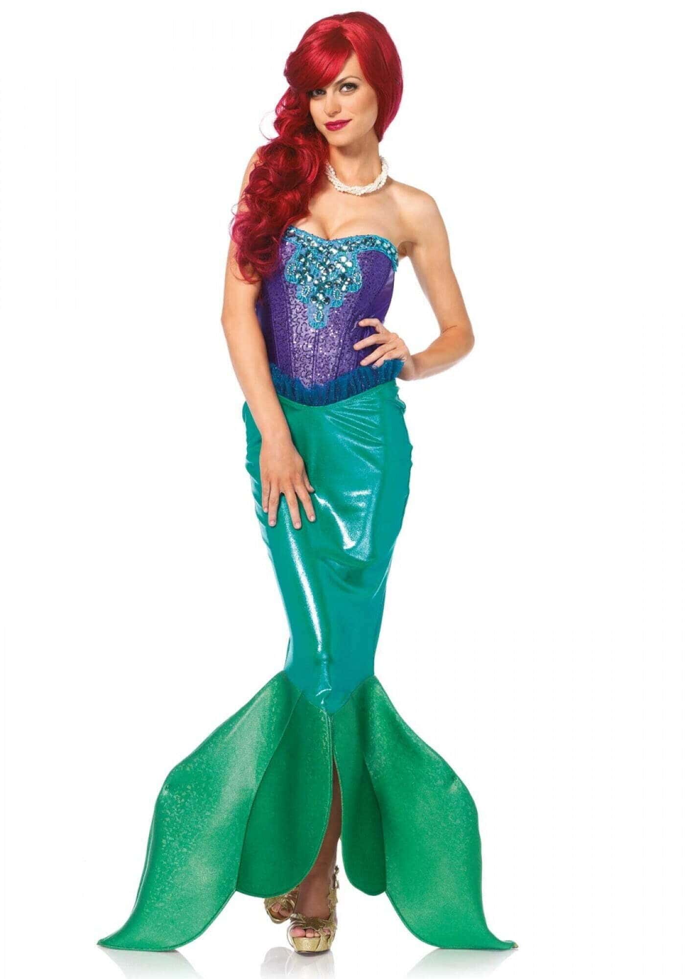 Costume Da Sirenetta Per Bambini - Disguise Costume Ufficiale