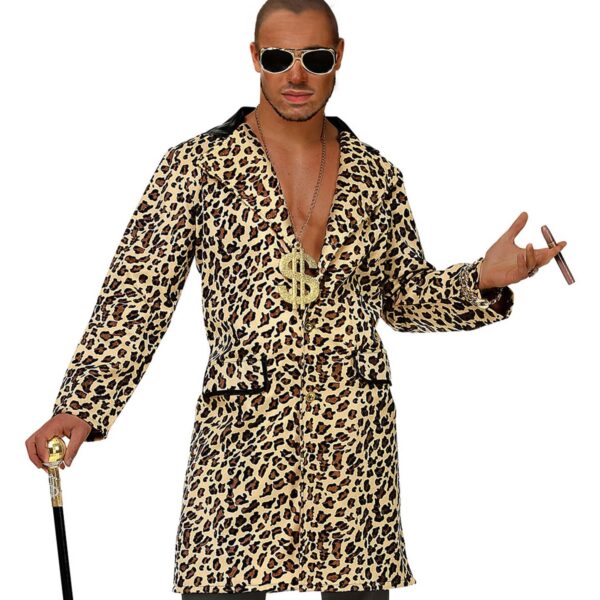 Costume da Gangster Leopardato