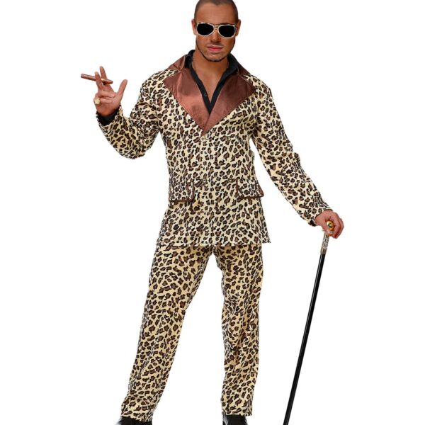 Costume da Gangster Leopardato