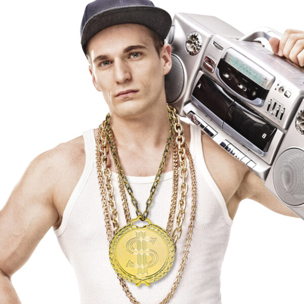 Collana con Ciondolo Hip Hop