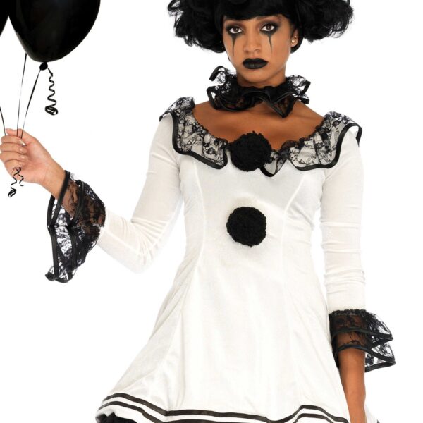 Costume Da Lady Pierrot