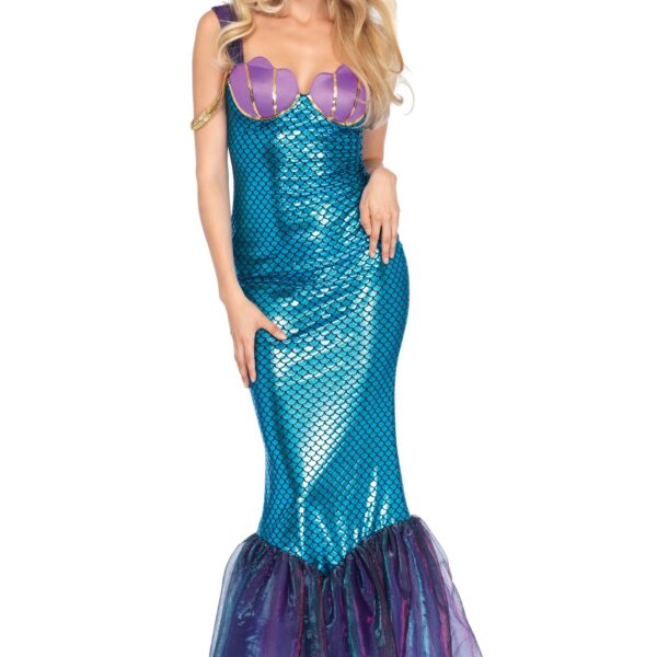 Costume Da Sirena Blu