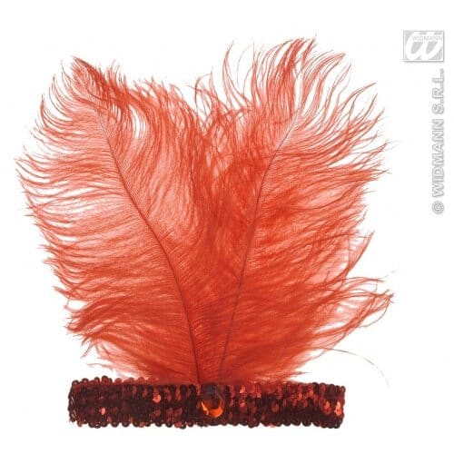 Fascia rossa in Paillettes