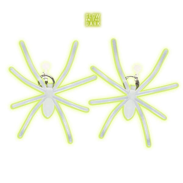 Orecchini Ragno Luminescente