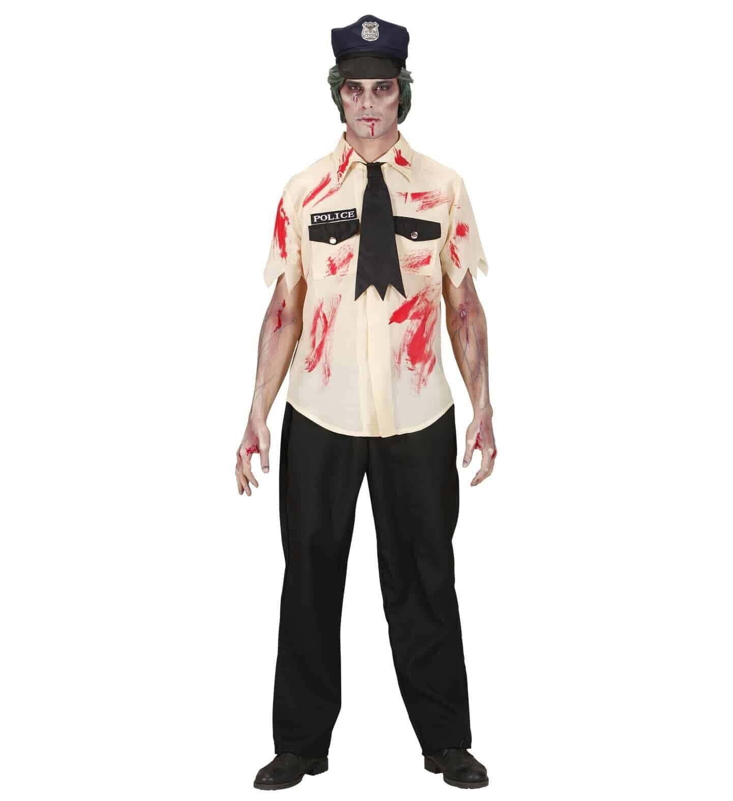 Costume da Poliziotto Zombie
