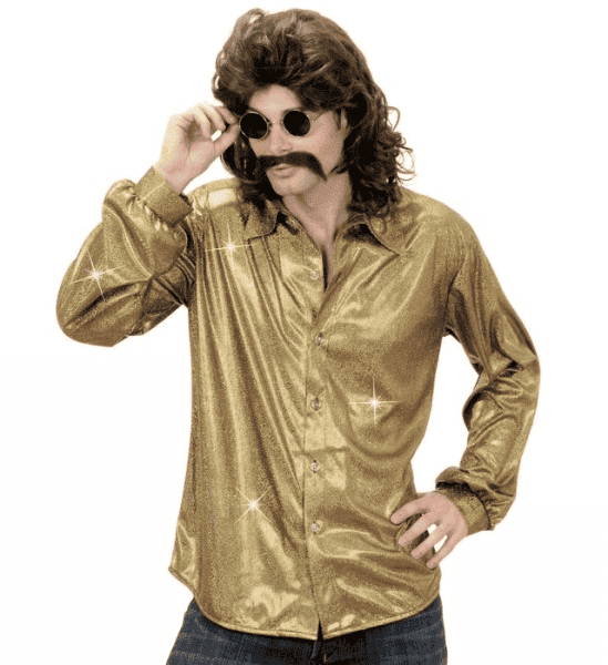 Camicia Olografica Oro
