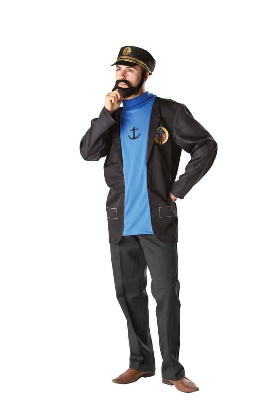 Costume da Capitano Haddock