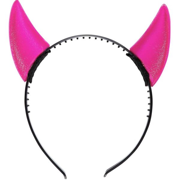 Corna da Diavolo Rosa Riflettenti