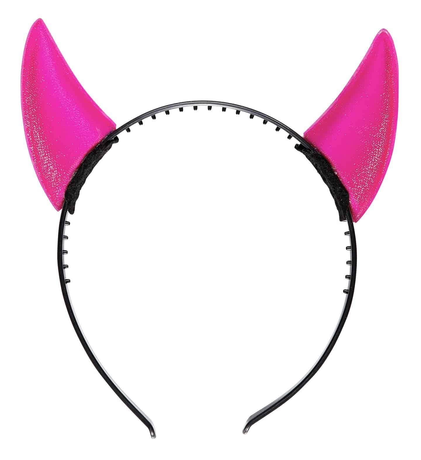 Corna da Diavolo Rosa Riflettenti