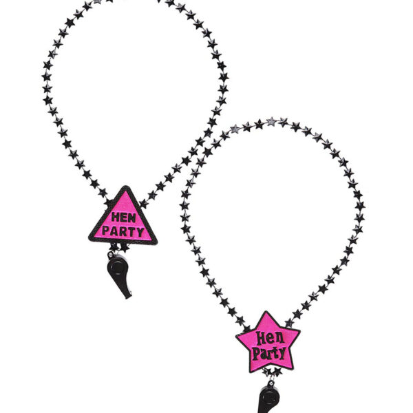 Collana con Fischietto Party Girl Colori Assortiti