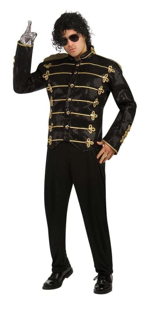 Giacca Militare Deluxe MJ Nera