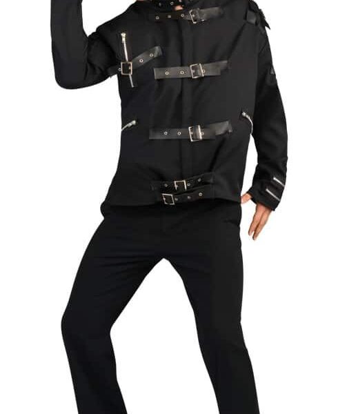 Giacca Nera Deluxe MJ Bad