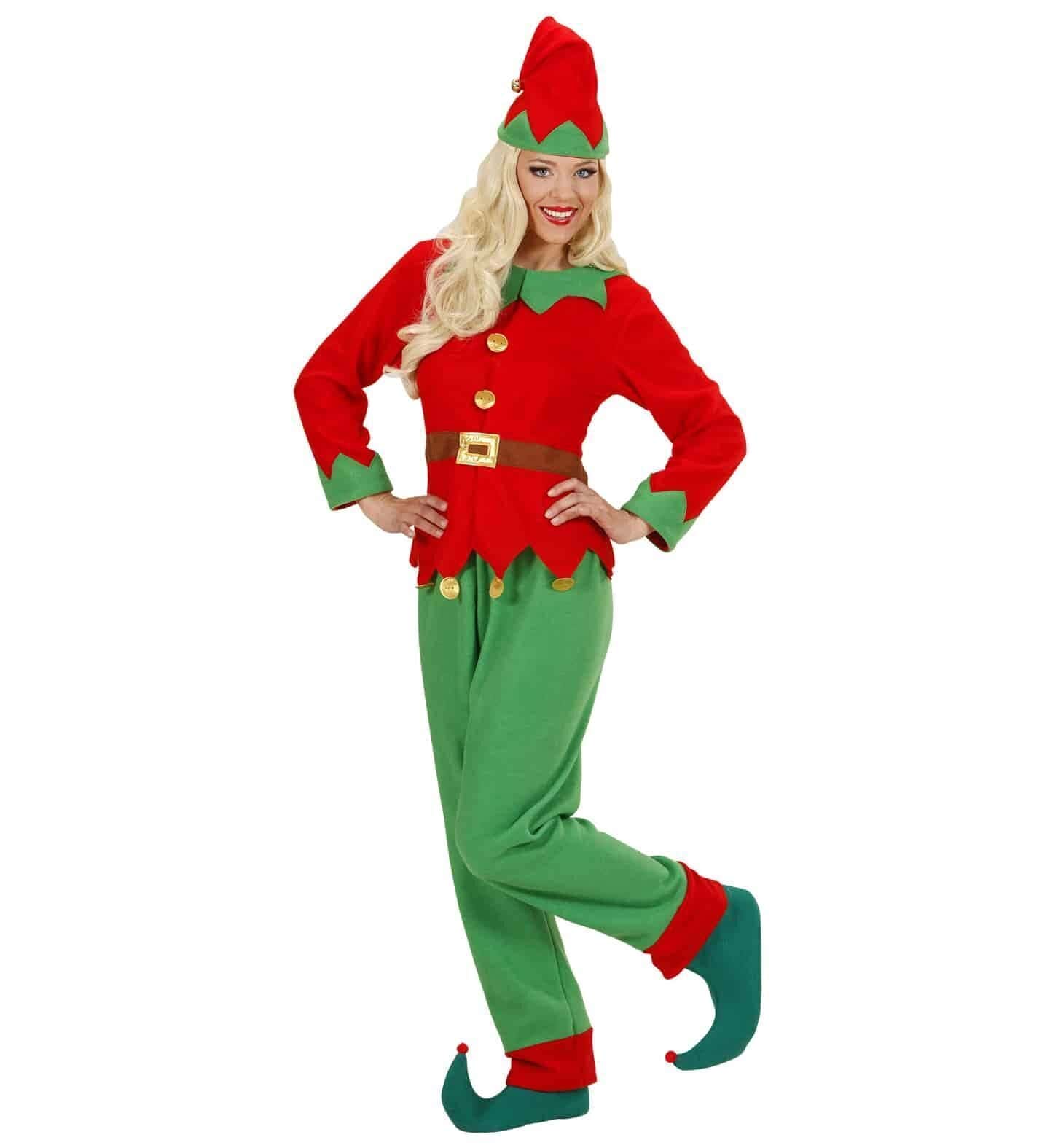 Costume da Elfa Natalizia