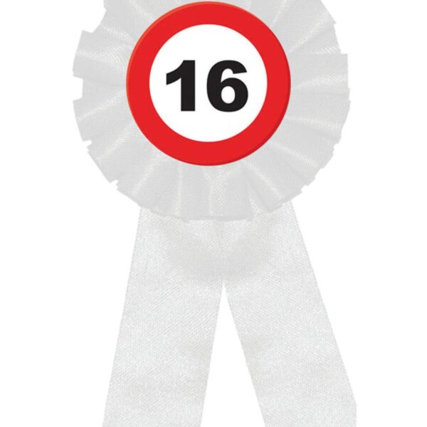 Coccarda con Numero Limite 16