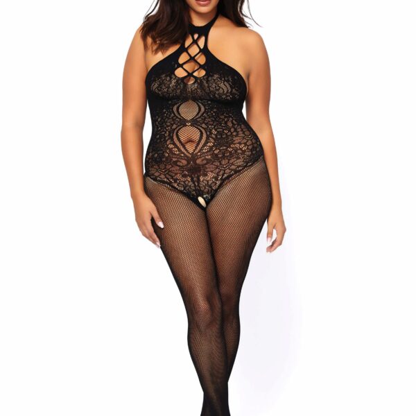Sexy Tuta Body Ricamata
