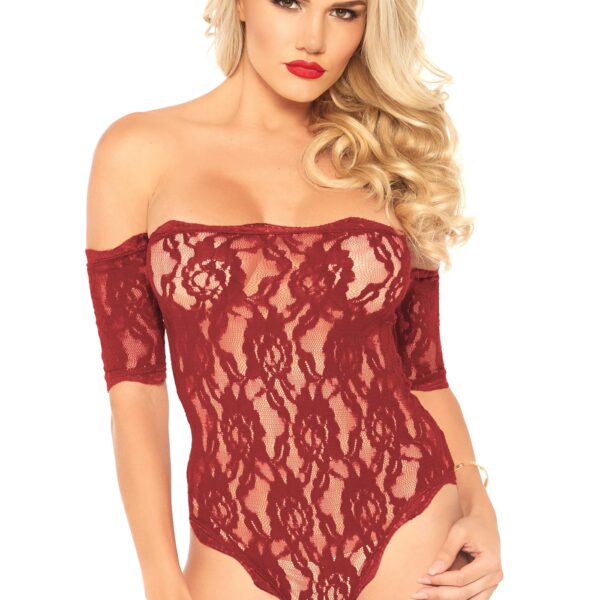 Body In Pizzo Senza Spalline