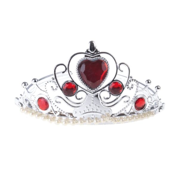 Coroncina Argento con Gemme da Principessa