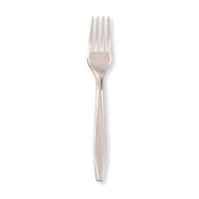Forchette in Plastica Trasparente