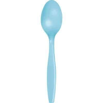 Cucchiai in Plastica Azzurri