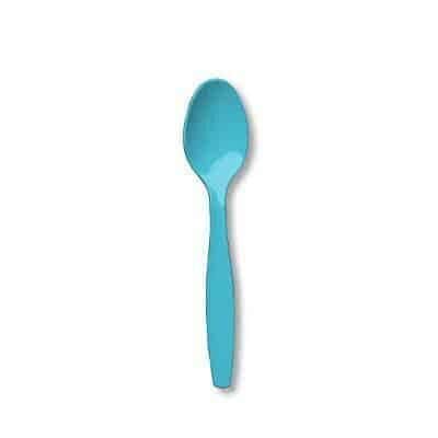 Cucchiai in Plastica Blu Bermuda