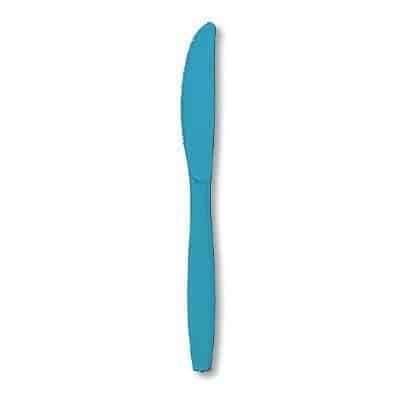 Coltelli in Plastica Turchese