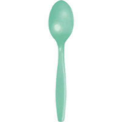 Cucchiai in Plastica Verde Menta