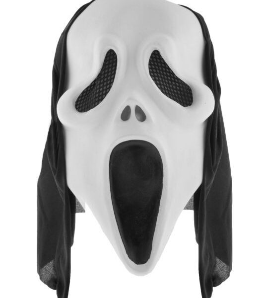 Maschera in Plastica da Scream