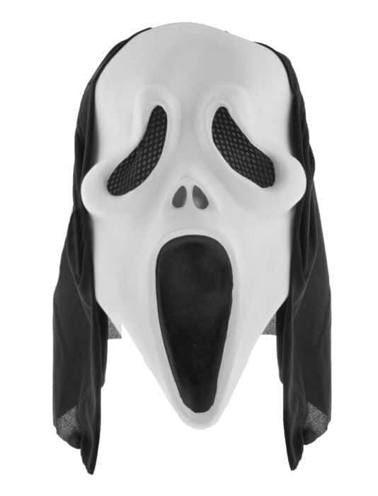 Maschera in Plastica da Scream