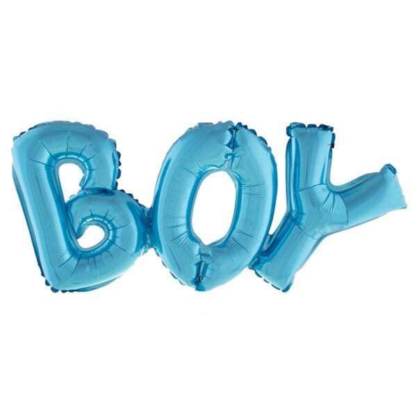 Palloncino Mylar Scritta Boy