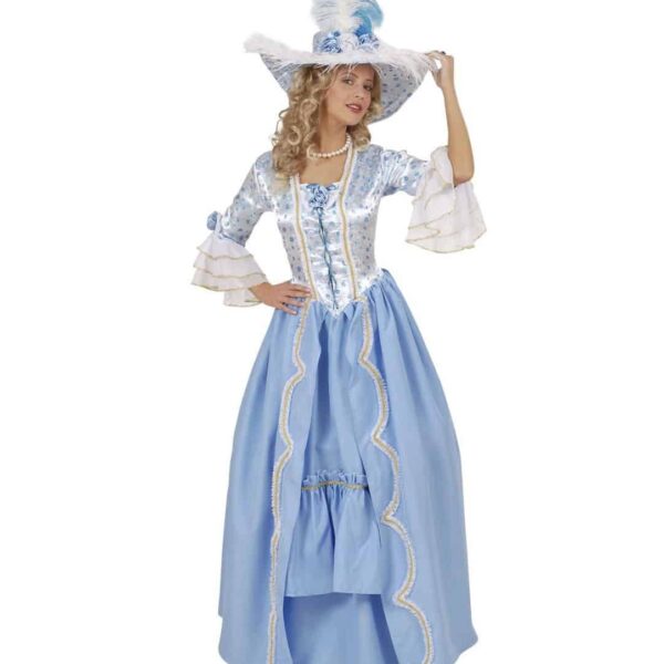 Costume da Cortigiana Reale Inglese