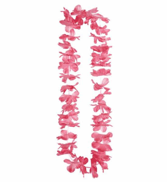 Collana Hawaiana Rosa