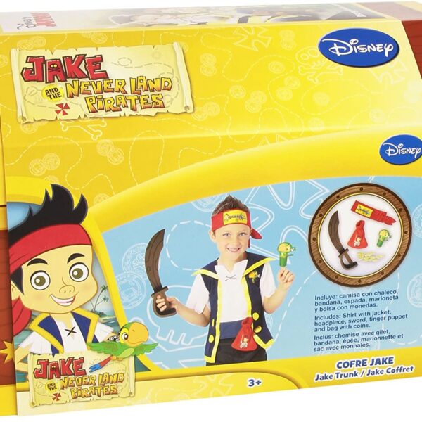 Costume da Jake il Pirata In Cofanetto
