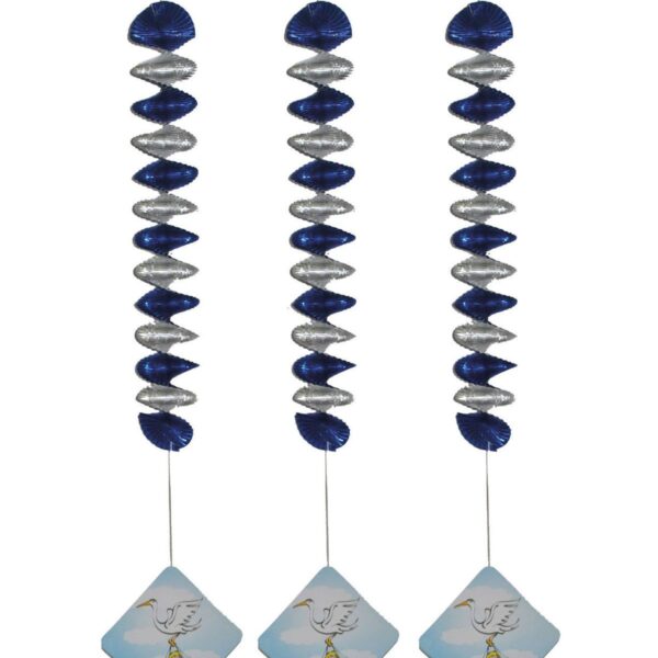 Festone Pendenti con Bebè Azzurro