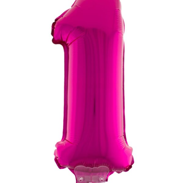 Numeri in Mylar Rosa da 40 Centimetri