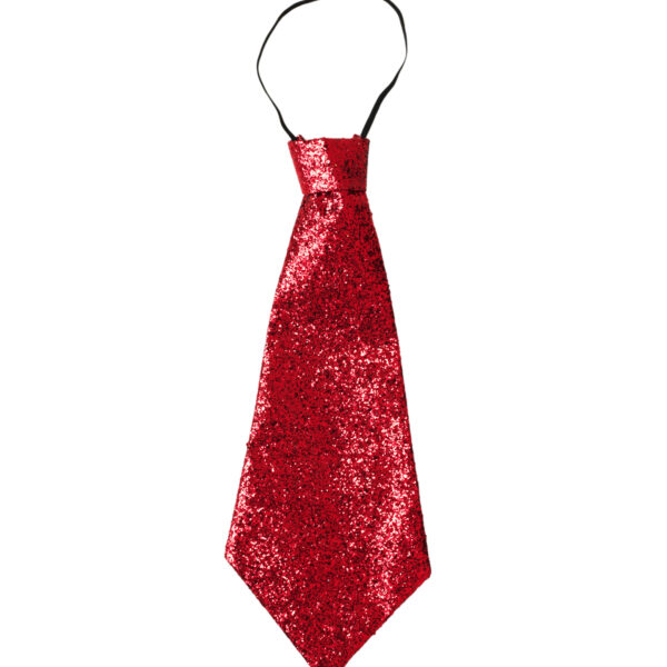 Cravatta Glitter Rossa