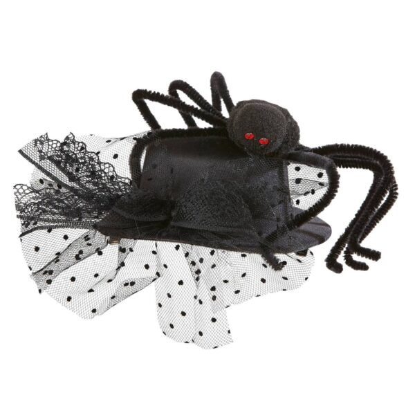 Mini Cilindro Nero con Ragno
