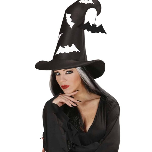 Cappello da Strega con Pipistrelli