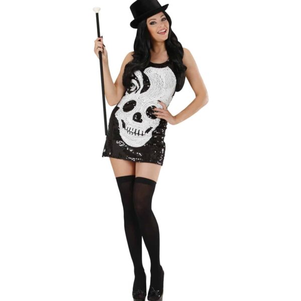 Costume da Lady Scheletro Sexy