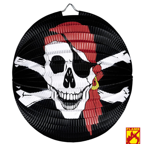 Lampione Teschio Pirata