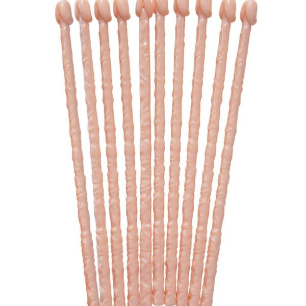 Kit da 10 Agitatori a Forma di Pene