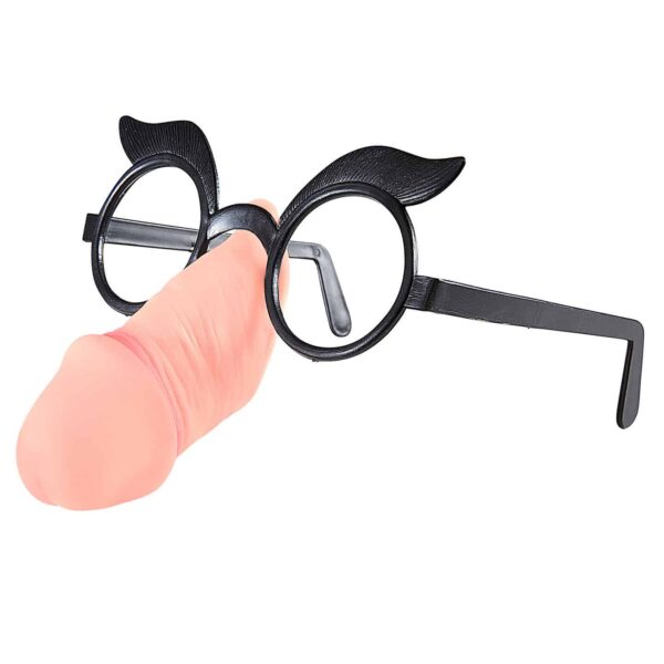 Occhiali con Naso a Forma di Pene