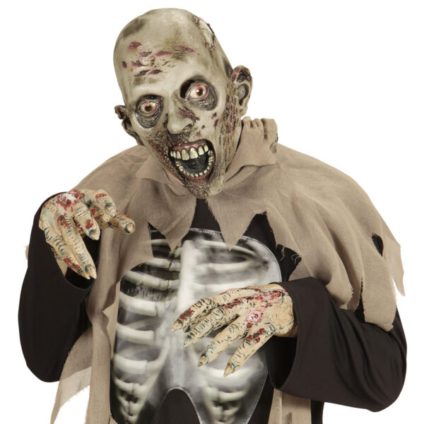 Maschera da Zombie Lebbroso