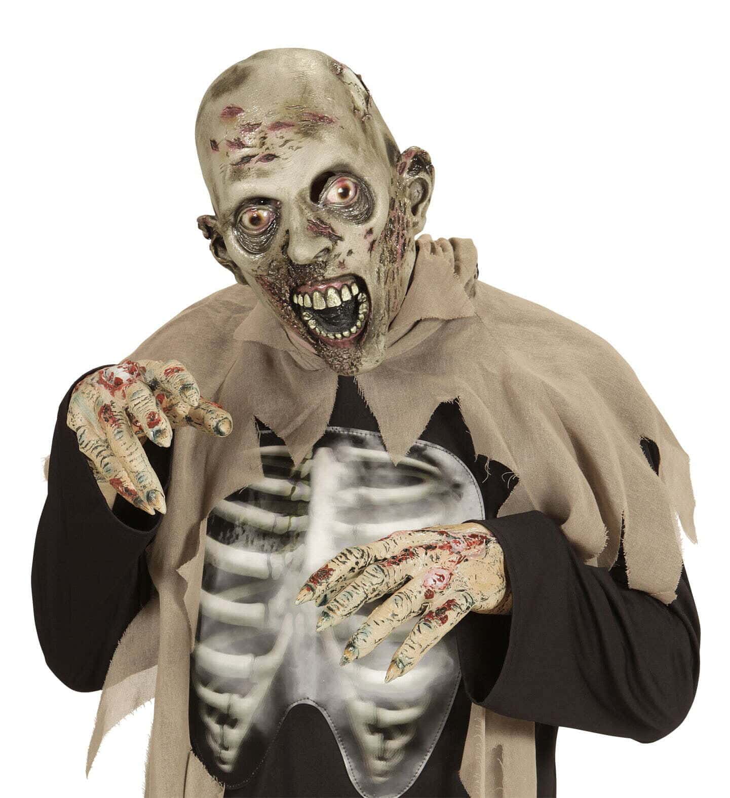 Maschera da Zombie Lebbroso