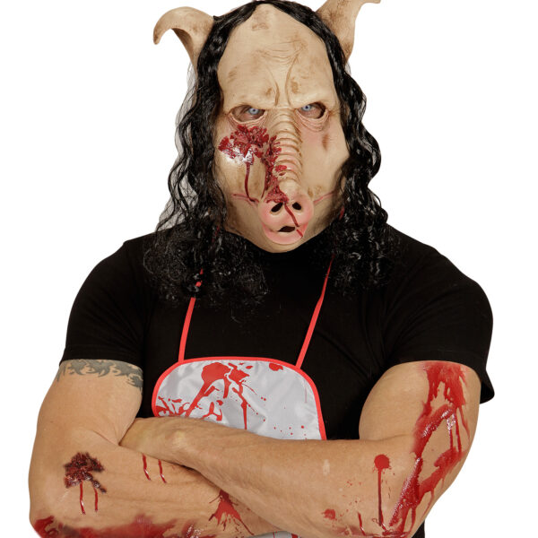 Maschera Testa da Maiale di Macelleria