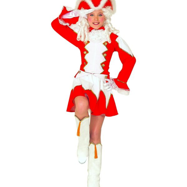 Costume da Majorette Rosso