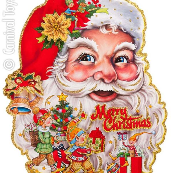 Poster Babbo Natale in Rilievo