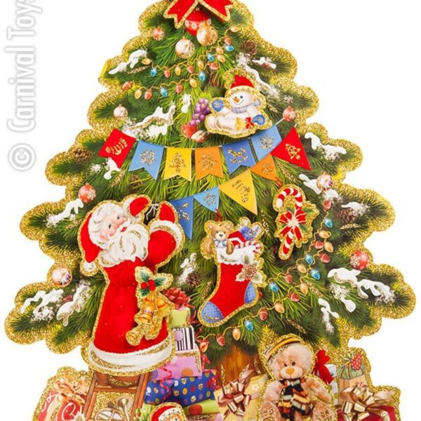 Poster Albero di Natale in Rilievo