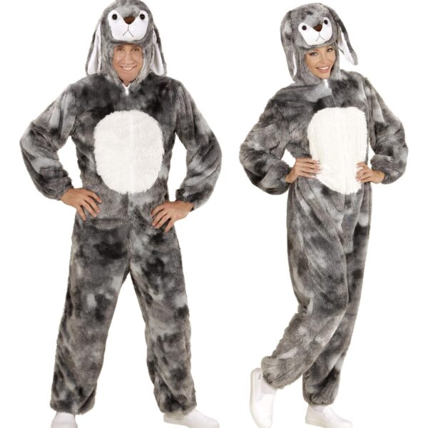 Costume da Coniglio Grigio