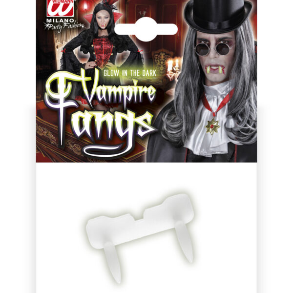 Denti da Vampiro Fluorescenti